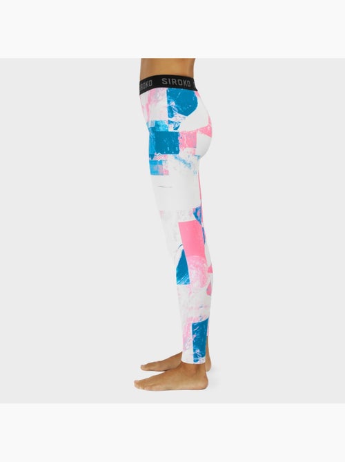 Pantalon sous-vêtement thermique femme sports d'hiver femme sakura - Kiabi