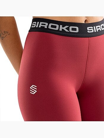 Pantalon sous-vêtement thermique femme sports d'hiver femme teine-w