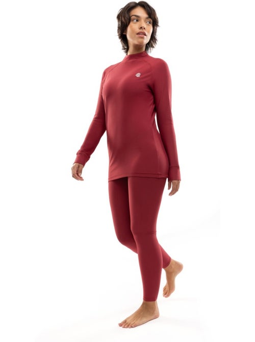Pantalon sous-vêtement thermique femme sports d'hiver femme teine-w - Kiabi Pantalon sous-vêtement thermique femme sports d'hiver femme teine-w - Kiabi