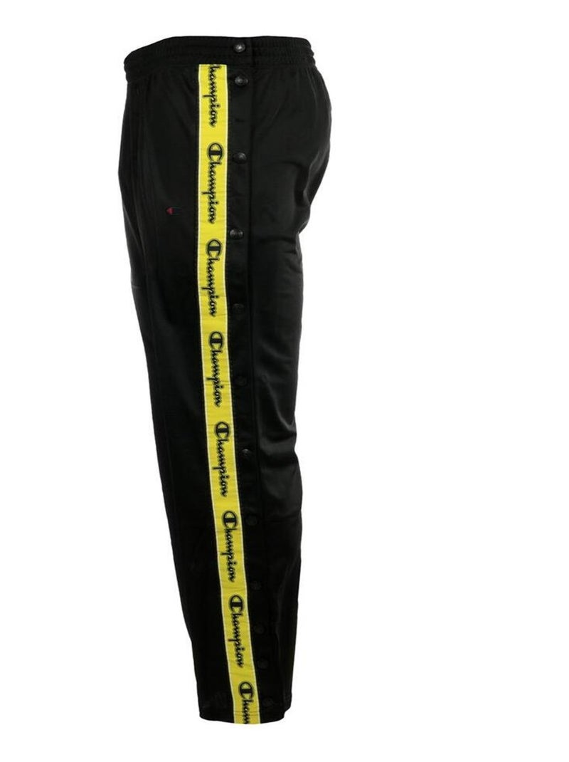Pantalon sportswear Champion Straight Hem Pants Men's Noir Jaune - Kiabi
