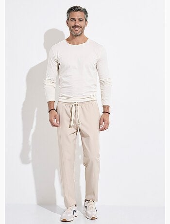 Pantalon sportswear en maille, élastiqué - AFIBEL