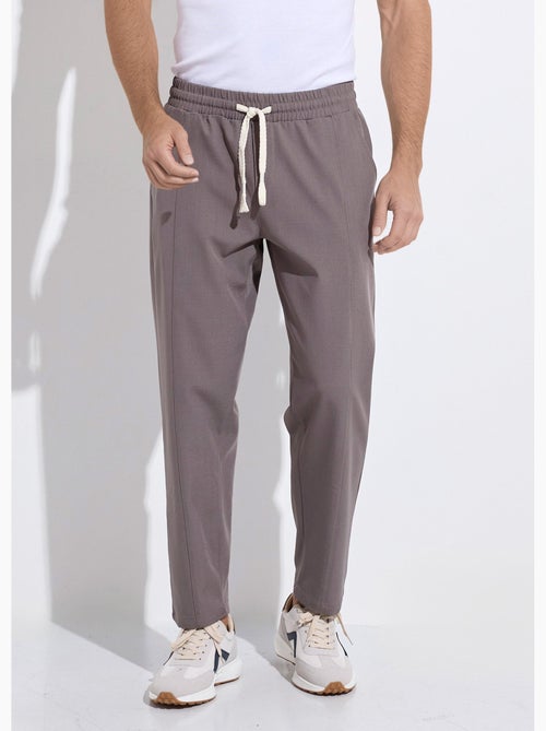 Pantalon sportswear en maille, élastiqué - AFIBEL - Kiabi Pantalon sportswear en maille, élastiqué - AFIBEL - Kiabi