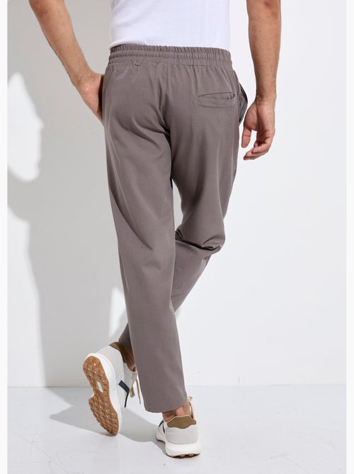 Pantalon sportswear en maille, élastiqué - AFIBEL - Kiabi Pantalon sportswear en maille, élastiqué - AFIBEL - Kiabi