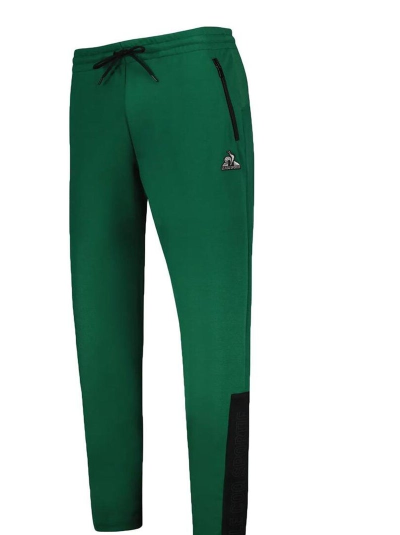 Pantalon sportswear Le Coq Sportif Tech Pant Tapered N°1 Vert olive - Kiabi