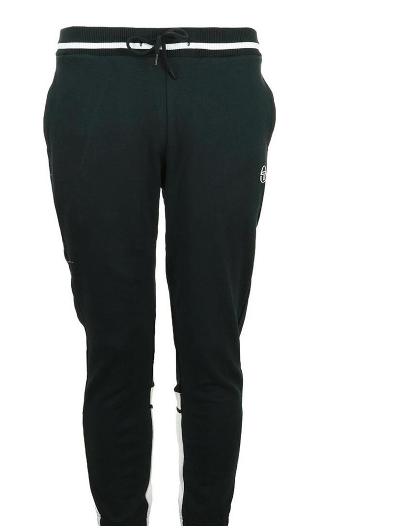 Pantalon sportswear Sergio Tacchini Almond Pants Noir Blanc - Kiabi