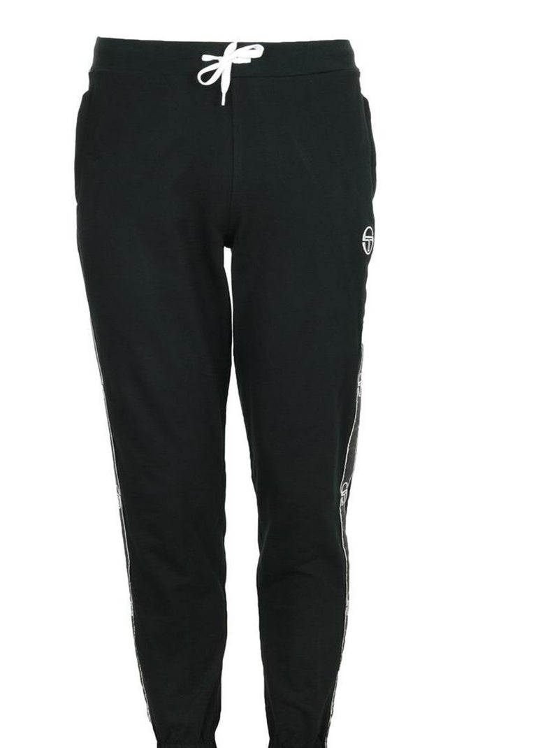 Pantalon sportswear Sergio Tacchini Funke Pant Noir Blanc - Kiabi