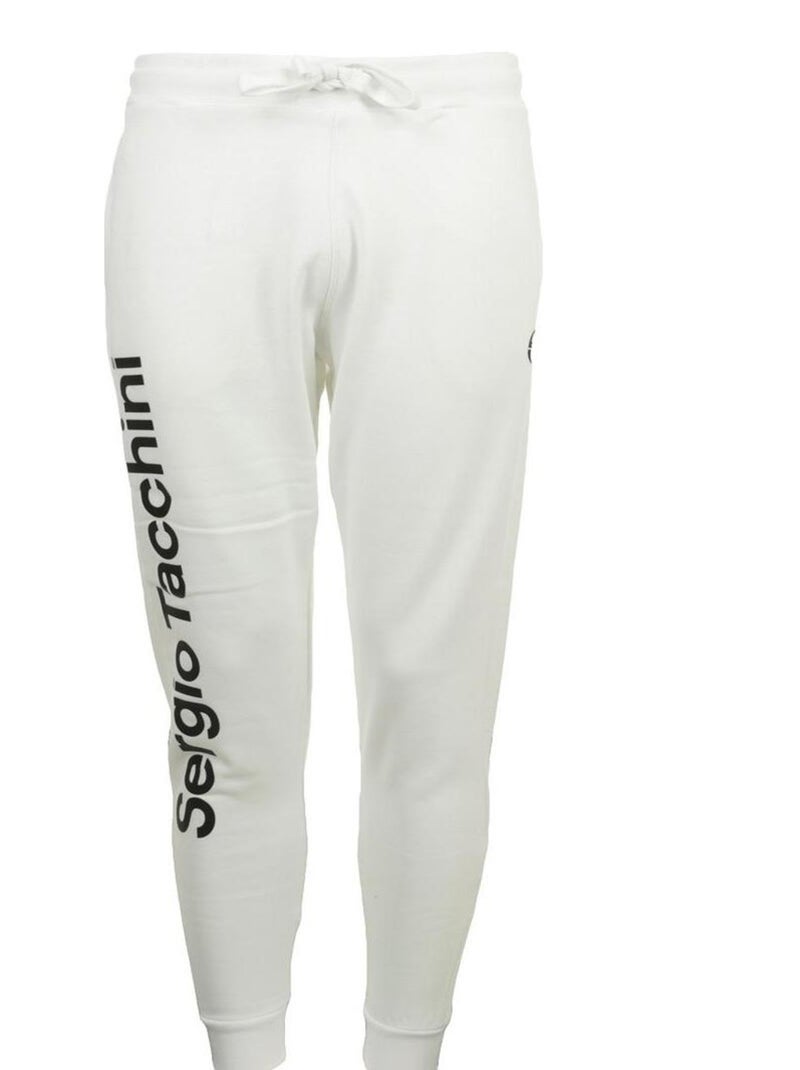 Pantalon sportswear Sergio Tacchini Nizard Pant Blanc Noir - Kiabi