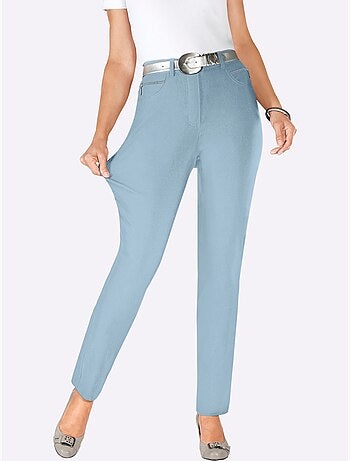 Pantalon extensible avec fermeture à glissière et poches zippées - Taille longue - Witt