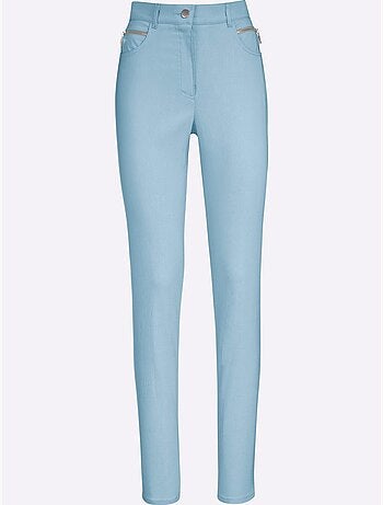 Pantalon extensible avec fermeture à glissière et poches zippées - Taille longue - Witt