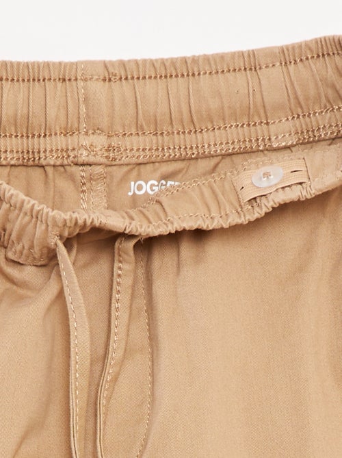 Pantalon stretch multipoches - Kiabi