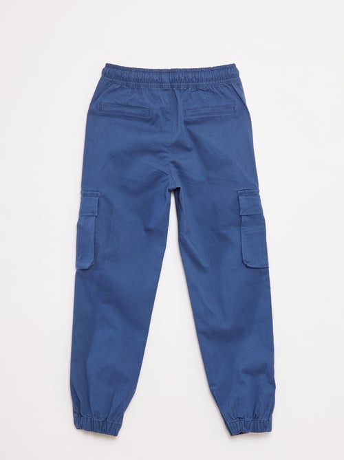 Pantalon stretch multipoches - Kiabi