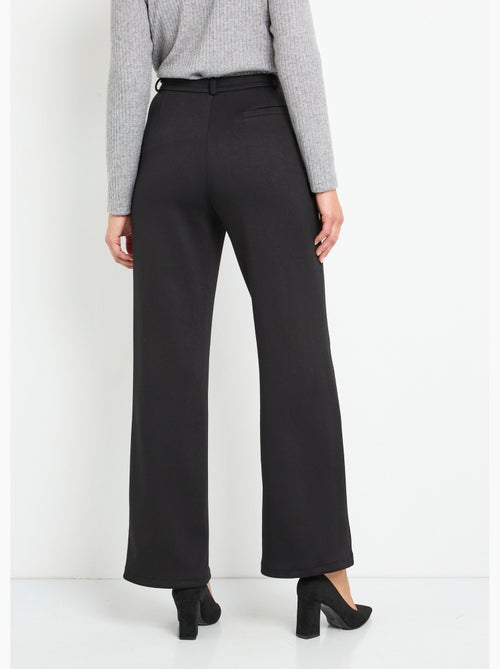 Pantalon structuré de ville maille milano unie - Afibel - Kiabi Pantalon structuré de ville maille milano unie - Afibel - Kiabi