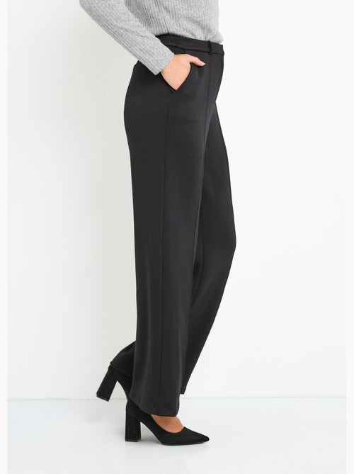 Pantalon structuré de ville maille milano unie - Afibel - Kiabi Pantalon structuré de ville maille milano unie - Afibel - Kiabi
