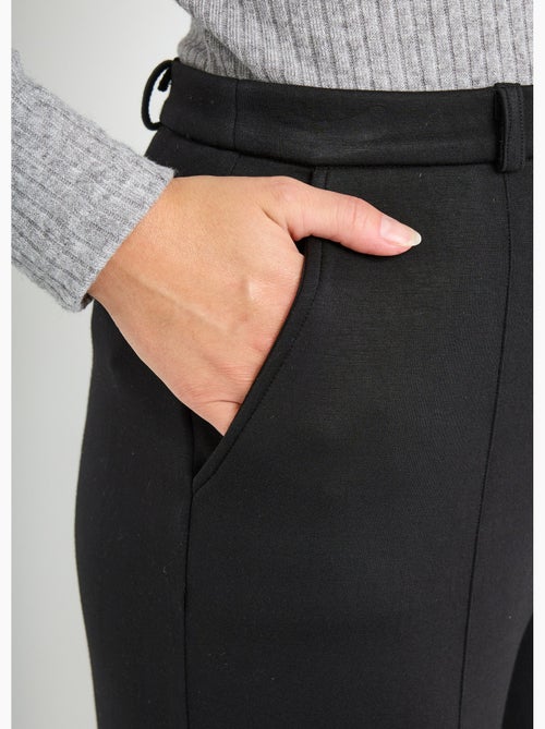 Pantalon structuré de ville maille milano unie - Afibel - Kiabi Pantalon structuré de ville maille milano unie - Afibel - Kiabi