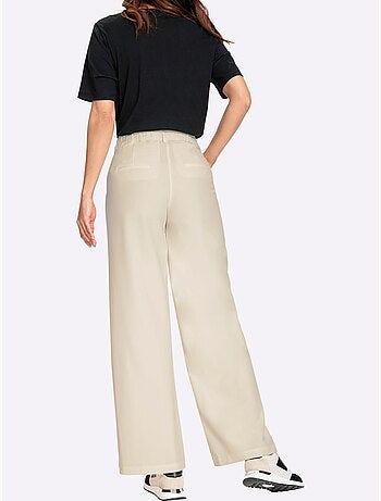 Pantalon Style Marlène Ample - Taille Courte - Witt
