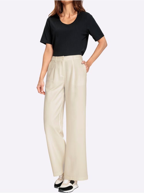 Pantalon Style Marlène Ample - Taille Courte - Witt - Kiabi