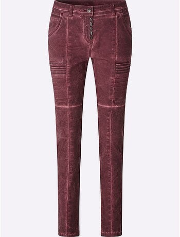 Pantalon style motard tendance - taille standard - helline