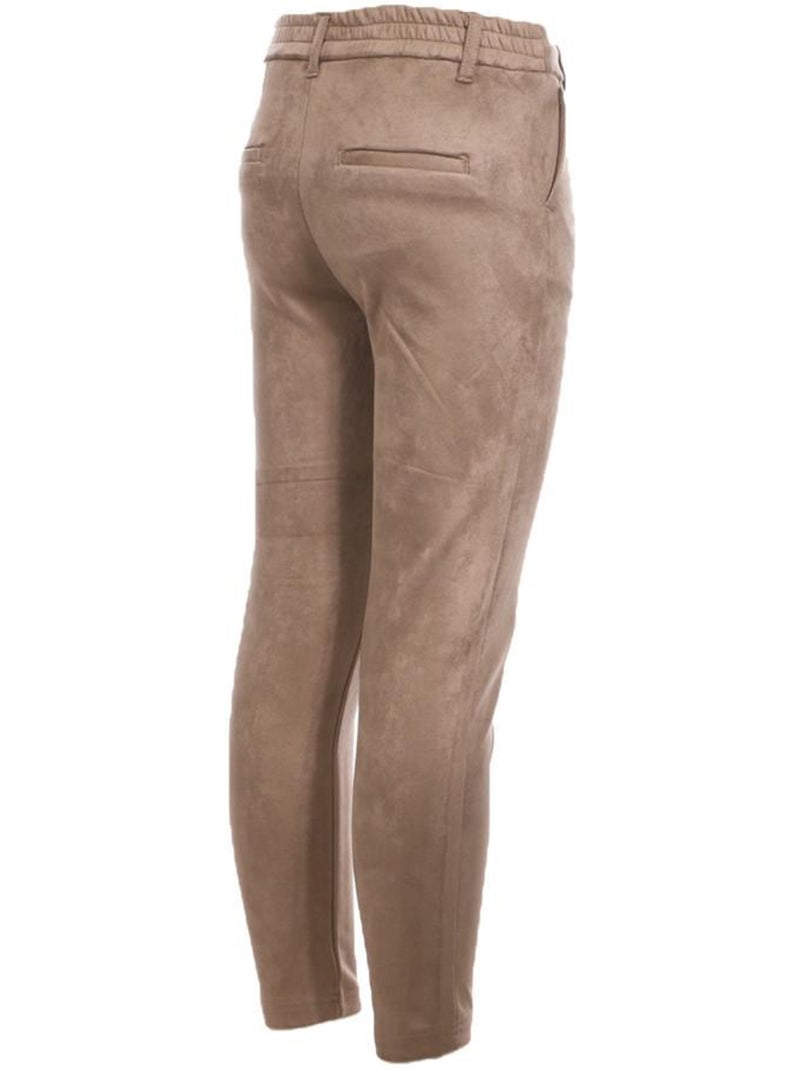 Pantalon suédine fille kids only Beige - Kiabi