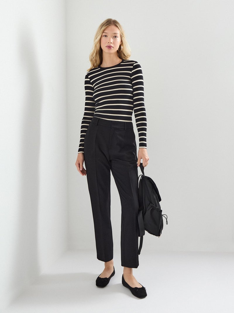 Pantalon sur mesure MO Fashion Noir - Kiabi