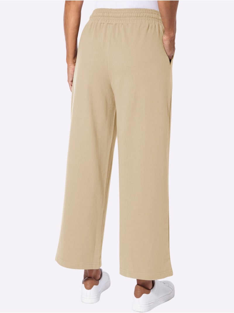 Pantalon Sweat 50% Coton - Taille Standard - Witt Beige - Kiabi