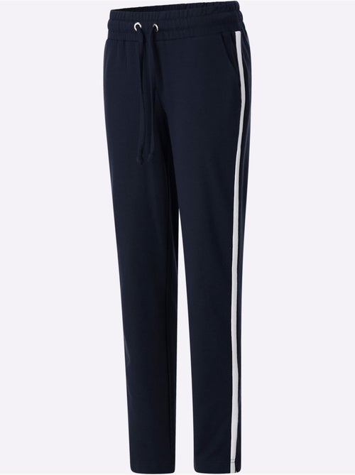 Pantalon sweat ceinture élastique, coulisse et lien à nouer - taille courte - moda vilona - Kiabi Pantalon sweat ceinture élastique, coulisse et lien à nouer - taille courte - moda vilona - Kiabi