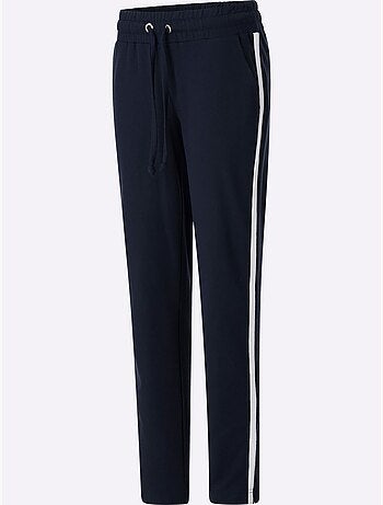 Pantalon sweat ceinture élastique, coulisse et lien à nouer - taille standard - moda vilona