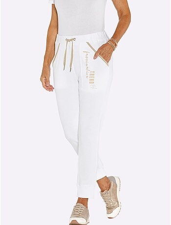 Pantalon Sweat Deux Poches - Taille Courte - Moda Vilona