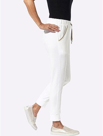Pantalon Sweat Deux Poches - Taille Courte - Moda Vilona