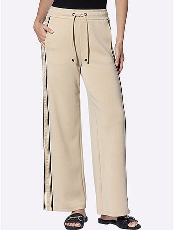 Pantalon Sweat La Coupe Droite Allonge Les Jambes - Taille Standard - Helline