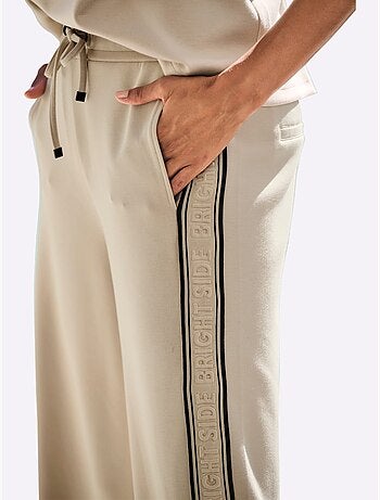 Pantalon Sweat La Coupe Droite Allonge Les Jambes - Taille Standard - Helline