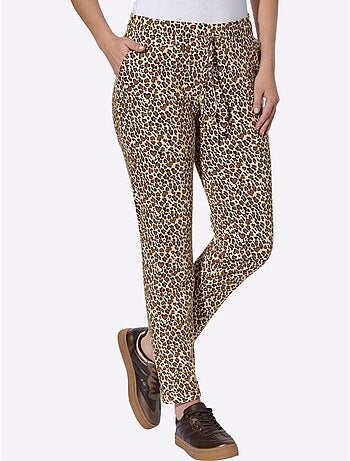 Pantalon sweat matière sweat - taille courte - moda vilona