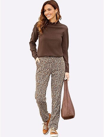 Pantalon sweat matière sweat - taille standard - moda vilona