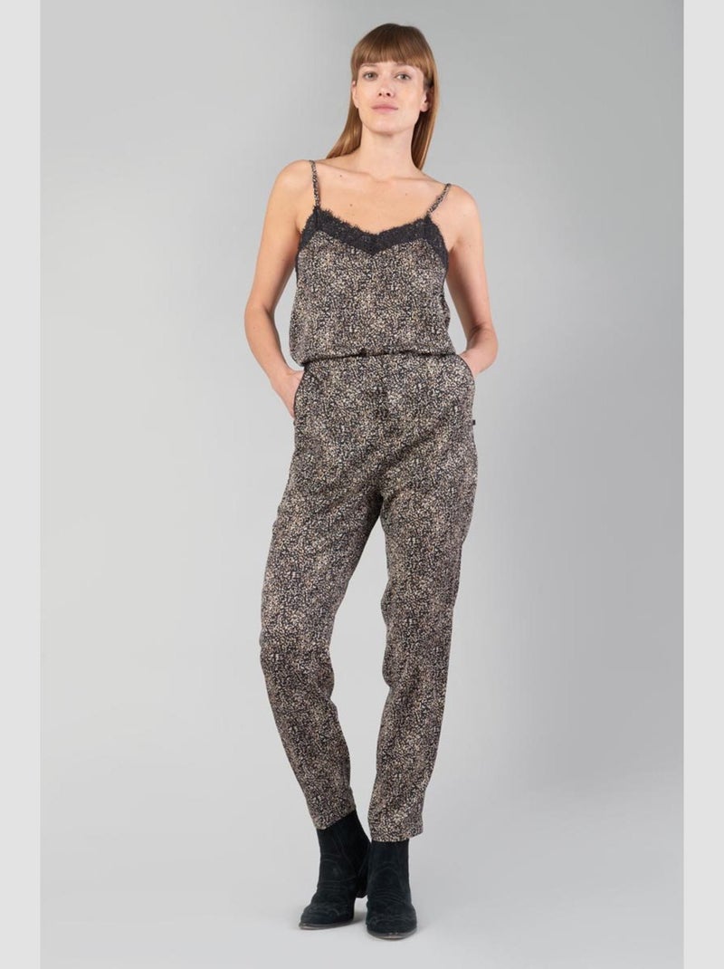 Pantalon TAGE droite 'Le Temps Des Cerises' Noir - Kiabi