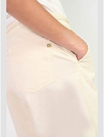 Pantalon tahis flare 'le temps des cerises'