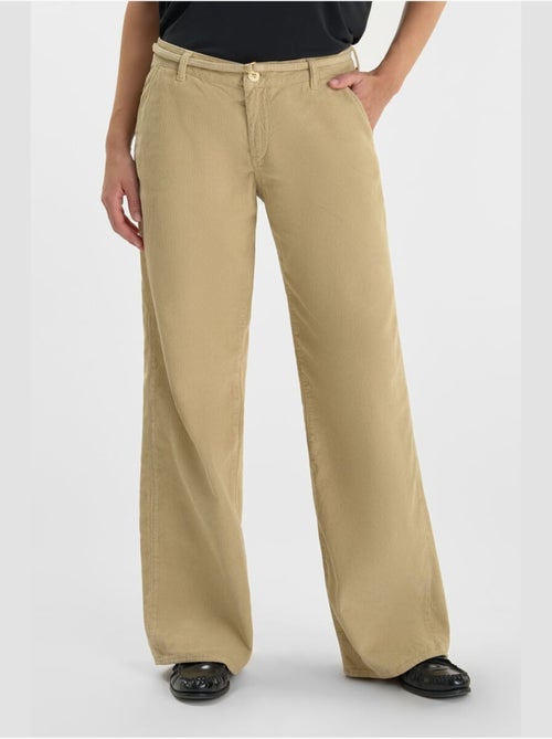 Pantalon TAHIS flare 'Le Temps Des Cerises' - Kiabi