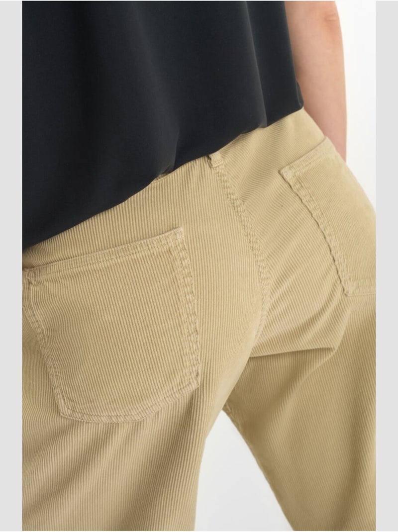 Pantalon TAHIS flare 'Le Temps Des Cerises' Beige - Kiabi