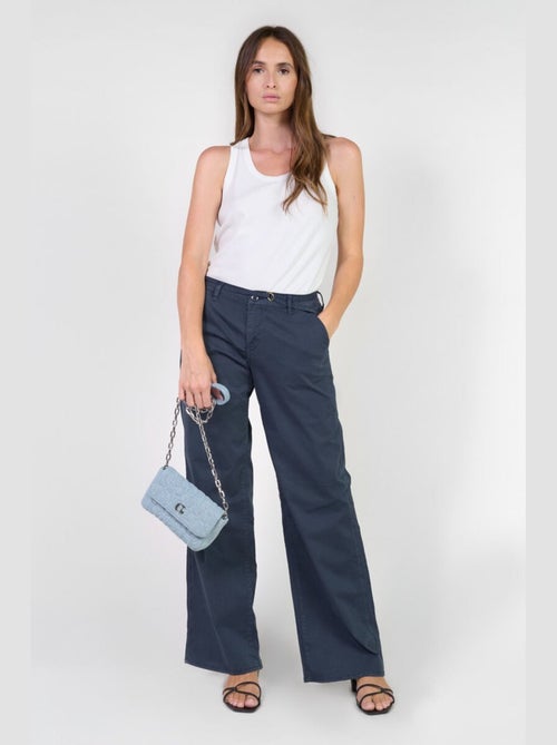 Pantalon TAHIS flare 'Le Temps Des Cerises' - Kiabi