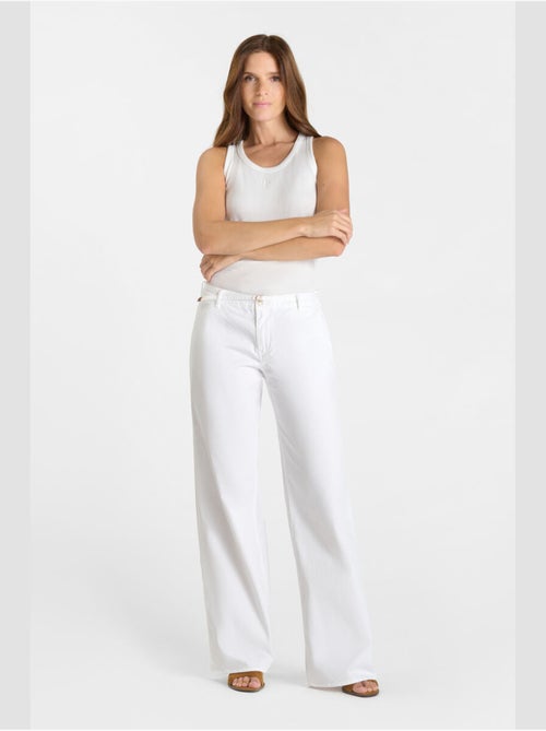 Pantalon TAHIS flare 'Le Temps Des Cerises' - Kiabi