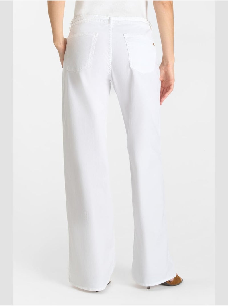Pantalon TAHIS flare 'Le Temps Des Cerises' Bleu - Kiabi