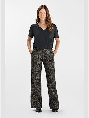 Pantalon TAHIS flare 'Le Temps Des Cerises'