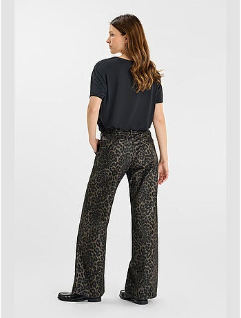 Pantalon TAHIS flare 'Le Temps Des Cerises'