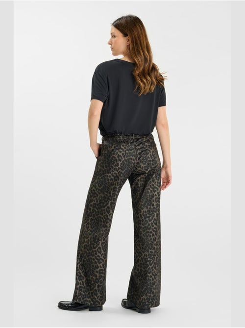 Pantalon TAHIS flare 'Le Temps Des Cerises' - Kiabi