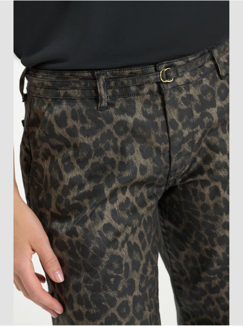 Pantalon TAHIS flare 'Le Temps Des Cerises' - Kiabi
