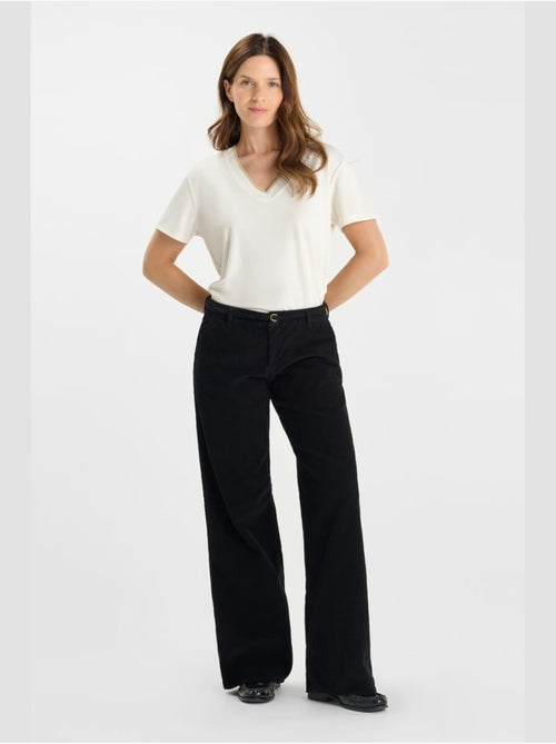 Pantalon TAHIS flare 'Le Temps Des Cerises' - Kiabi