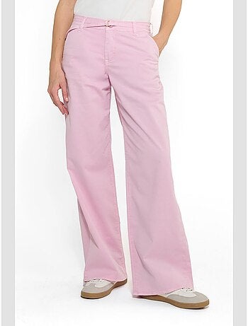 Pantalon tahis flare 'le temps des cerises'