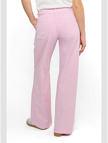 Pantalon tahis flare 'le temps des cerises'