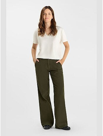 Pantalon TAHIS flare 'Le Temps Des Cerises'