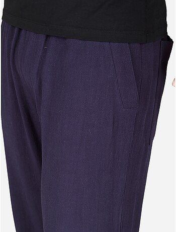 Pantalon taille élastique - frilivin