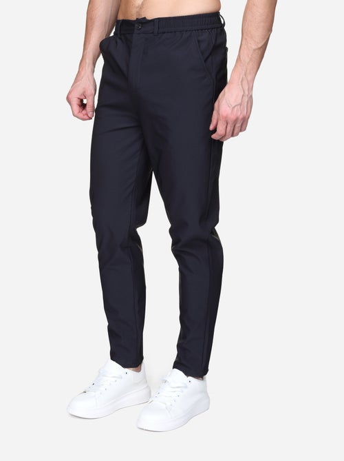 Pantalon taille elastique à bouton - Frilivin - Kiabi