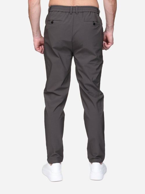 Pantalon taille elastique à bouton - Frilivin - Kiabi